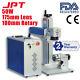 50w Jpt Fiber Laser Engraver Laser Marking Machine With 100mm Rotary Axis