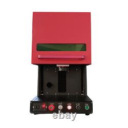 50W JPT Fiber Laser Marking Engraving Machine Enclosed Fiber Machine 110x110mm