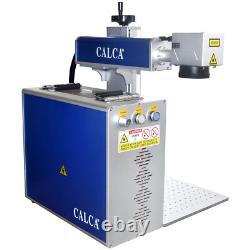 50W JPT Fiber Laser Marking Engraving Machine Fiber Laser Engraver with Rotary