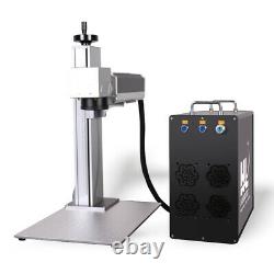 50W JPT Fiber Laser Marking Machine 175x175mm Lens Metals Engraver US Stock