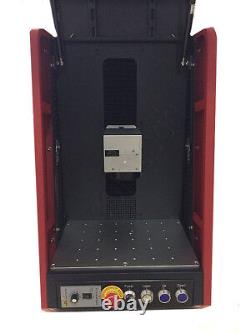 50W JPT Fiber Laser Marking Machine Enclosed Engraver Metal Engraving FDA CE