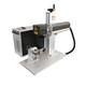 50w Jpt Fiber Laser Marking Machine Engraver 220x220mm D80 Rotary Chuck Ezcad