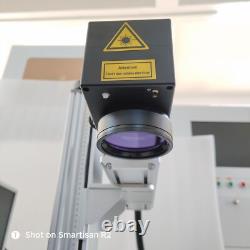 50W JPT Fiber Laser Marking Machine Engraver 220x220mm D80 Rotary Chuck EZCAD