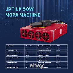 50W JPT Fiber Laser Marking Machine Rotary Axis + Lightburn Included