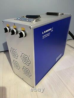 50W JPT MOPA Fiber Laser Marking Machine Motorized Z Axis Two Lenses US Stock