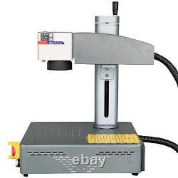 50W MAX Fiber Laser Marking Machine Metal Engrave Stainless Gold Mark CE FDA