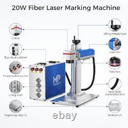50W Raycus Fiber Laser Marking Machine 1212 in Engraver Steel Metal EzCad2