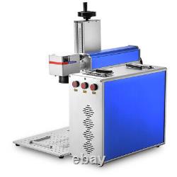 50W Raycus Fiber Laser Marking Machine 1212 in Engraver Steel Metal EzCad2