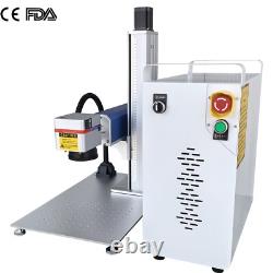 50W Raycus Fiber Laser Marking Machine 8x8 Metal Laser Engraver Marker EzCad2