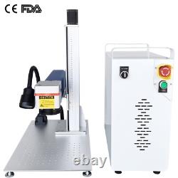 50W Raycus Fiber Laser Marking Machine 8x8 Metal Laser Engraver Marker EzCad2