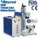 50w Raycus Fiber Laser Marking Machine Laser Marker Engraver With 80mm Rotary