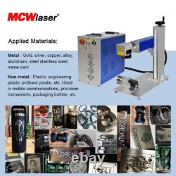 50W Raycus Fiber Laser Marking Machine Metal Engraver Deep Engraving EZCAD