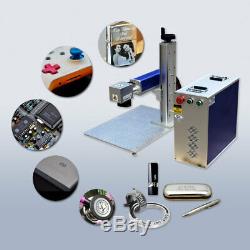 50W Raycus Fiber Laser Marking Machine Metal Engraving Engraver Ezcad2 CE&FDA