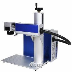 50W Raycus Fiber Laser Marking Machine Metal Non-Metal Engraving CNC Steel DIY