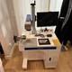 50w Raycus Fiber Laser Marking Machine Sm-f50 With Rotary Axis (ezcad/lightburn)