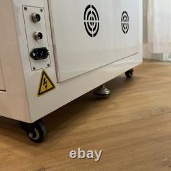 50W Raycus Fiber Laser Marking Machine SM-F50 with Rotary Axis (EZCad/Lightburn)
