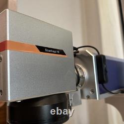 50W Raycus Fiber Laser Marking Machine SM-F50 with Rotary Axis (EZCad/Lightburn)
