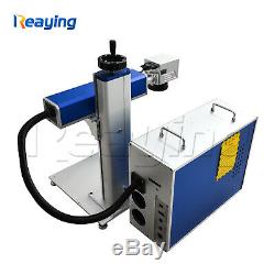 50W Raycus Fiber Laser Metal Marking Machine Steel Engraver 300300mm