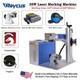 50w Raycus Qb Fiber Laser Marking Machine Laser Engraver For Metal & Rotation Us