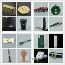 50W Raycus QB Fiber Laser Marking Machine Laser Engraver For Metal & Rotation US