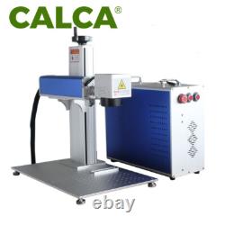 50W Split Fiber Laser Marking Engraving Machine JPT Laser Rotary Axis FDA