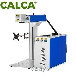 50W Split Fiber Laser Marking Engraving Machine JPT Laser Rotary Axis FDA
