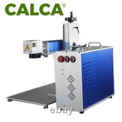 50W Split Fiber Laser Marking Engraving Machine JPT Laser Rotary Axis FDA