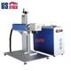 50w Split Fiber Laser Marking Machine Jpt Laser Rotation Axis Fda Certified Usa