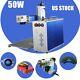 50w Split Fiber Laser Marking Machine Jpt Laser With Rotation Axis Dia 2-80mm