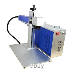 50W Split Fiber Laser Marking Machine Metal Engraving Engraver High Precision