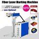 50w Split Jpt Fiber Laser Marking Engraving Machine With Rotary Axis Fda