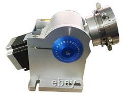 50W Split JPT Fiber Laser Marking Engraving Machine with Rotary Axis FDA