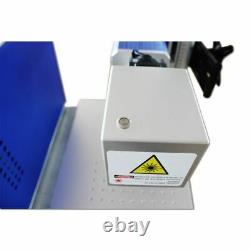 50W Split Raycus Fiber Laser Marking Engraving Machine with Rotary Axis FDA