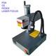 50w Us Stock Fast Ship High Speed Fiber Laser Metal Steel Logo Engraver Fedex
