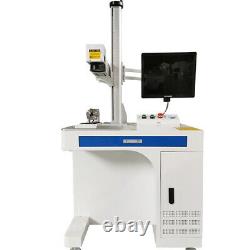 50W raycus Fiber Laser Marking Machine Metal Engraving Equipment Engraver golf