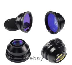 50mm Quartz Field Lens M85 F-theta Scan For 60-300W Fiber Laser Marking Machine