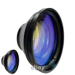 50mm Quartz Field Lens M85 F-theta Scan For 60-300W Fiber Laser Marking Machine