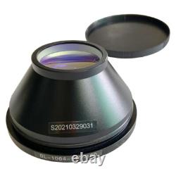 50mm Quartz Field Lens M85 F-theta Scan For 60-300W Fiber Laser Marking Machine