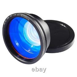 50mm Quartz Field Lens M85 F-theta Scan For 60-300W Fiber Laser Marking Machine