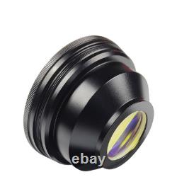 50mm Quartz Field Lens M85 F-theta Scan For 60-300W Fiber Laser Marking Machine