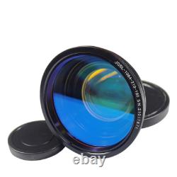 50mm Quartz Field Lens M85 F-theta Scan For 60-300W Fiber Laser Marking Machine