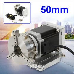 50mm Rotary Axis Ring Mark for Fiber Laser Marking Machine USA FREE SHIPPING