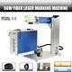 50w Fiber Laser Marking Machine Engraver Metal Ezcad2 With Rotary Axis 5.9''x5.9'
