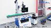 50w Fiber Laser Marking Machine With Ccd Visual Positioning System Metal Parts Batch Marking