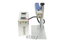 5.9'' x5.9'' Fiber Laser Marking Machine Engraver Marker 30W & Rotary Axis US