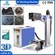 60w 100w 200w 300w 3d Jpt Mopa Fiber Laser Marking Machine Ezcad3 Curved Marking