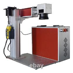 60W Autofocus Fiber Laser 300x300mm JPT M7 Mopa Engraving Marking Color Marker