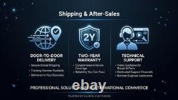 60W Fiber Laser Marking Machine Laser Engraver for Metal DIY 175&300mm US Stock