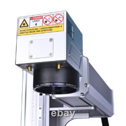 60W JPT M7 Fiber Laser Marking Machine F254&F430 Two Lens with Rotary Axis