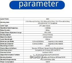 60W JPT M7 MOPA Fiber Laser Marking Machine Laser Engraver LightBurn EZCAD